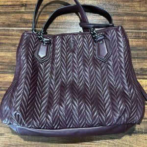 Simply Vera Maroon colored Shoulder Bag One Size (OS)